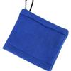 Square Microfiber Golf Ball Cleaning Towel with Hook Water Absorption Cleaner Club for Head Wipe Cloth Clean Golf Ball Bag