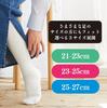 Actcyc LIGHTS Compression Set Made in 11 and Compression Socks Socks, 3-Pair (Small, White), Japan, Colors, Women's Men's