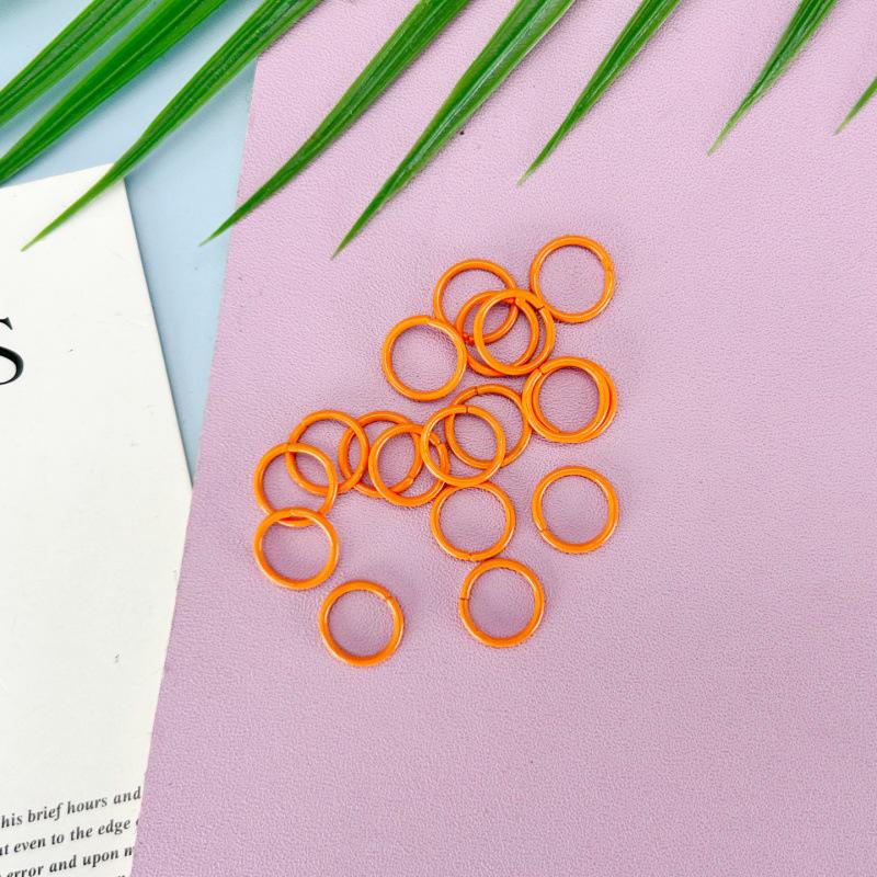 Colored DIY Jump Rings: Painted Handmade Connectors, Beads, Keychains, Ornaments