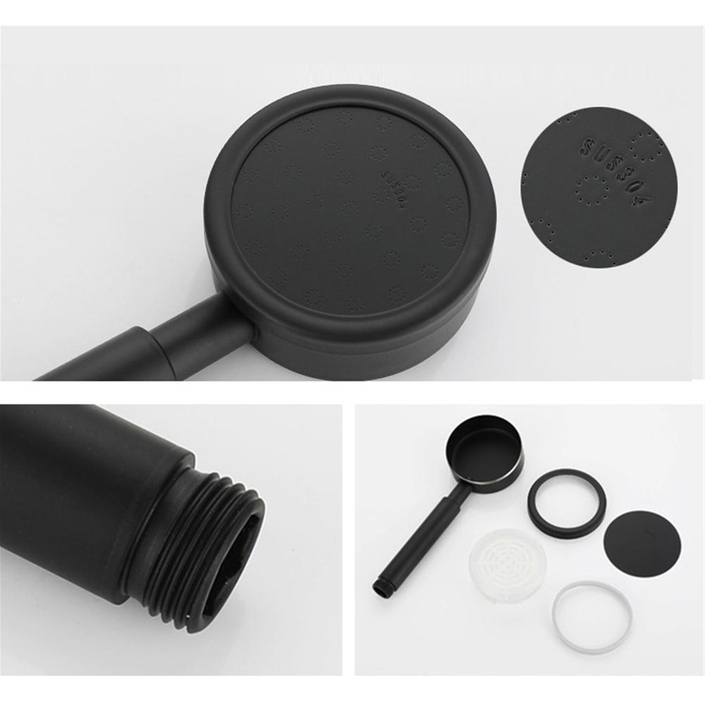 Black Filter Bathroom Rain Shower Head Handheld Rain Shower Head Bathroom Handheld Rain Shower Head Product Name China Mainland