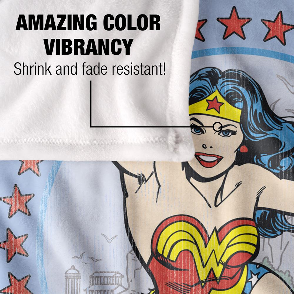 Wonder Woman Vintage Blanket
