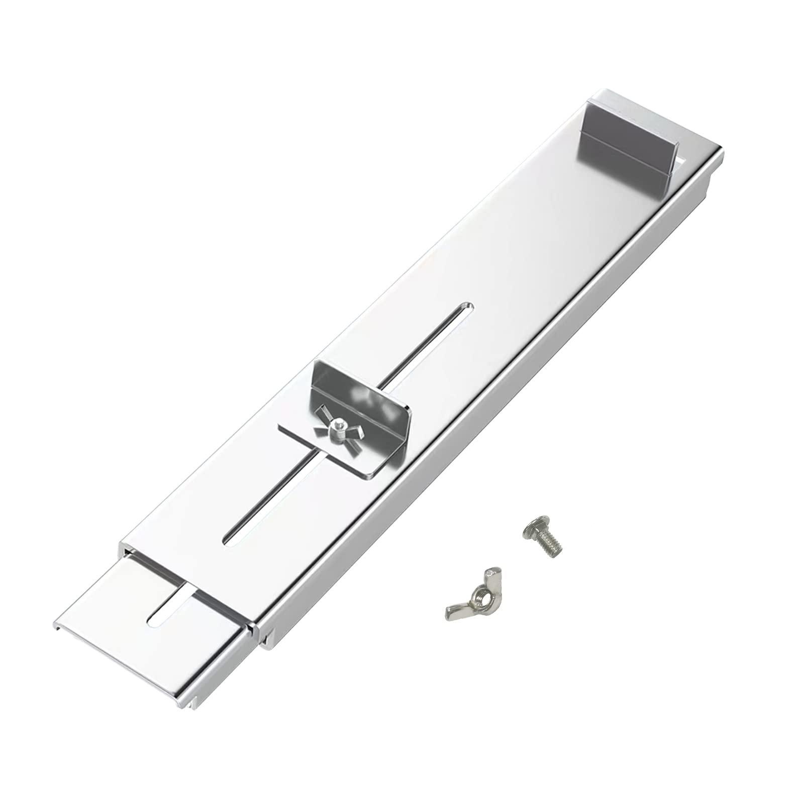 Adjustable Stainless Steel Whetstone Holder, Sink Mounted Fixed Angle Knife Sharpener Stand for Kitchen Use L