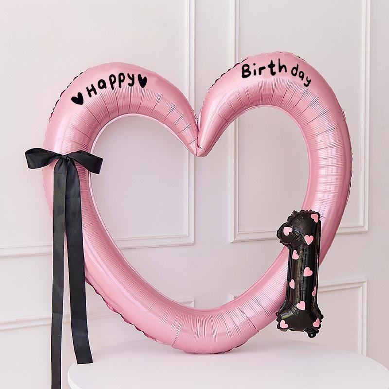 32inch Gold Rose Blue Silver Number Aluminum Film Balloons Digital Baby Shower Christmas Wedding Happy Birthday Party Decoration