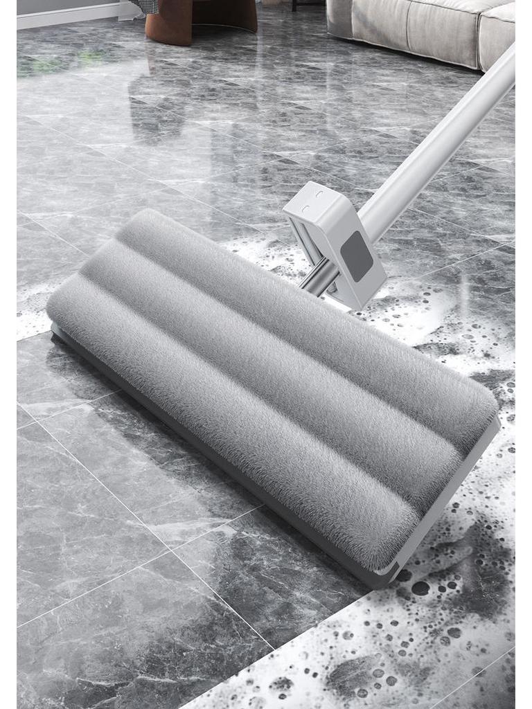 2023 Plochý mop bez použití rukou s vylepšenou absorpcí a snadno čistitelným hadříkem