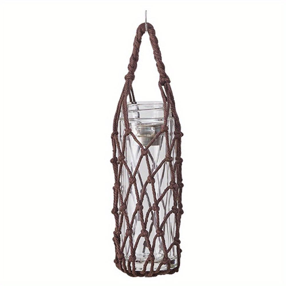 

Портативная сетчатая сумка для стакана с водой, чехол для бутылки с водой, чехол для стакана, видимая сумка, зонт для кемпинга, аксессуар для сетчатой чашки One size темно-коричневого