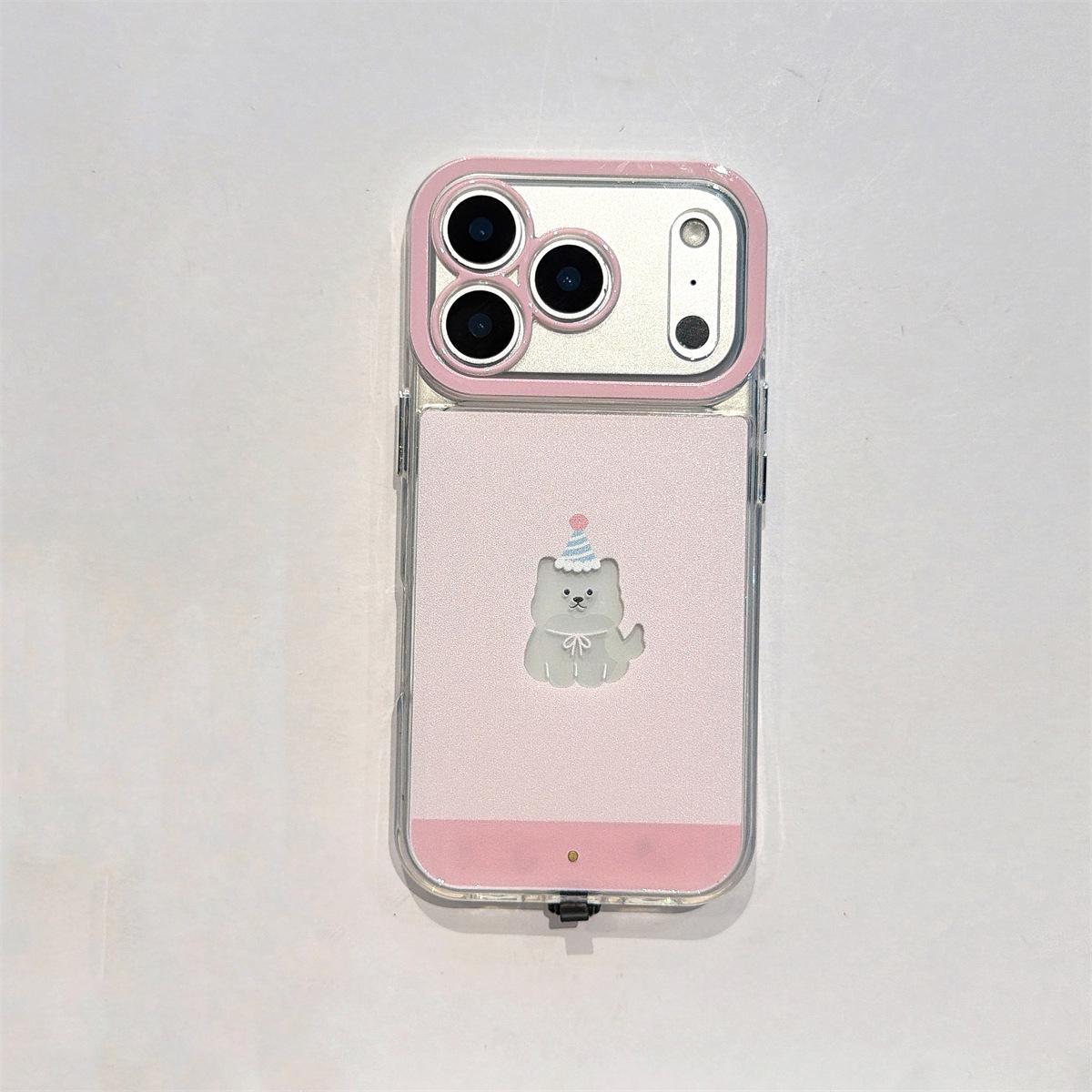 

Cartoon Flashing Dog Case for iPhone 14/13/12/11 & 17/16/15 PROMAX iPhone 16