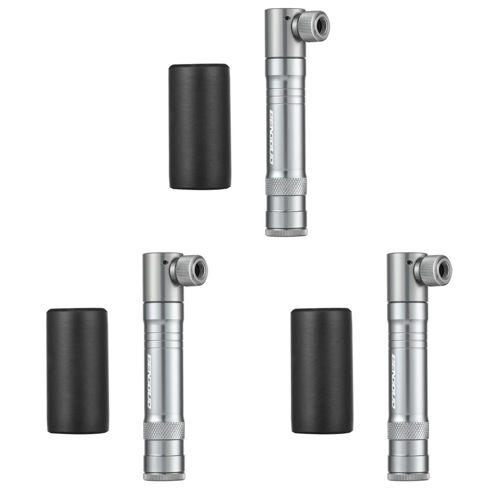 

Мини-нагнетатель CO2 с инструментом для ремонта бескамерных шин для дорожного велосипеда MTB (Серебряный)