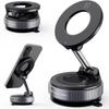 Universal Strong Magnetic Phone Holder 360° Adjustable Foldable Design Vacuum Car Mount For Cell Phone For iphone Live Streaming