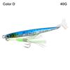 Iron Fishing Lure 40g 60g Fishing Tackle Durable Metal Jig Lure