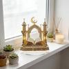 Islamic Eid Mubarak 2D Moon Castles and Quran Acrylic Table Sign Ornament for Ramadans Muslims Party Centerpieces Decors