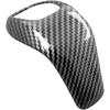 car Gear Shift Knob Panel Cover Carbon Fiber Pattern Sticker (X1 01)