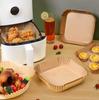 Wkład Do Frytkownicy Powietrznej Air Fryer 16Cm/100Szt Papier Do Pieczenia Kwadrat