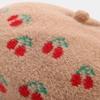 Fashion Multicolor Autumn and Winter Warm Hats Wool Thick Berets French Artist Women Painter Hat Warm Cap Beanies Accessories
