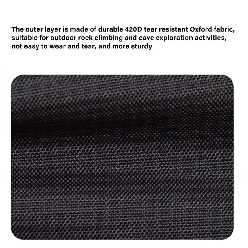 Chalk Bag for Rock Climbing, Bouldering Chalk Bucket with Waist Strap Watertight Zippered Pocket Rock Climbing Equipment