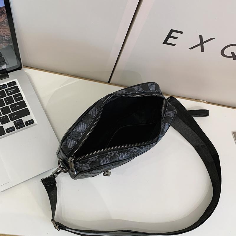 Hoge kwaliteit PU Leer Heren Heuptasjes Zakelijke Crossbody Tassen voor Mannelijke Mode Reizen Opbergtelefoon Schoudertassen Clutch