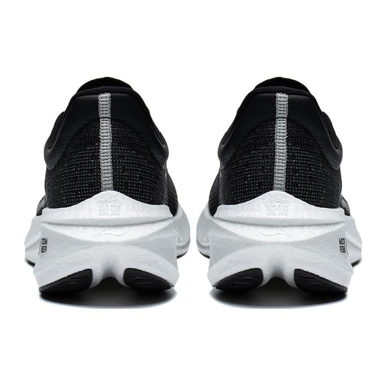 Li Ning Feidian 3 Challenger Fabric Abrasion Resistant Breathable Low Top Marathon Running Shoes Men's Black ARMT037-3
