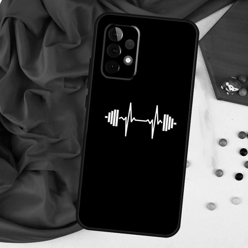 Bodybuilding Gym Fitness For Samsung Galaxy A26 A05 A06 A16 A54 A34 A14 A22 A32 A52 A55 A35 A15 A53 A13 A56 A36 Case