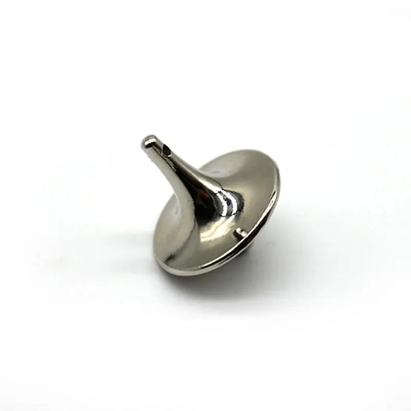 Hand Spinner Small Cyclone Gyroscope Antistress Toys Metal Gyro Accurate Silver Kirsite Spinning Top  Movie Totem Print