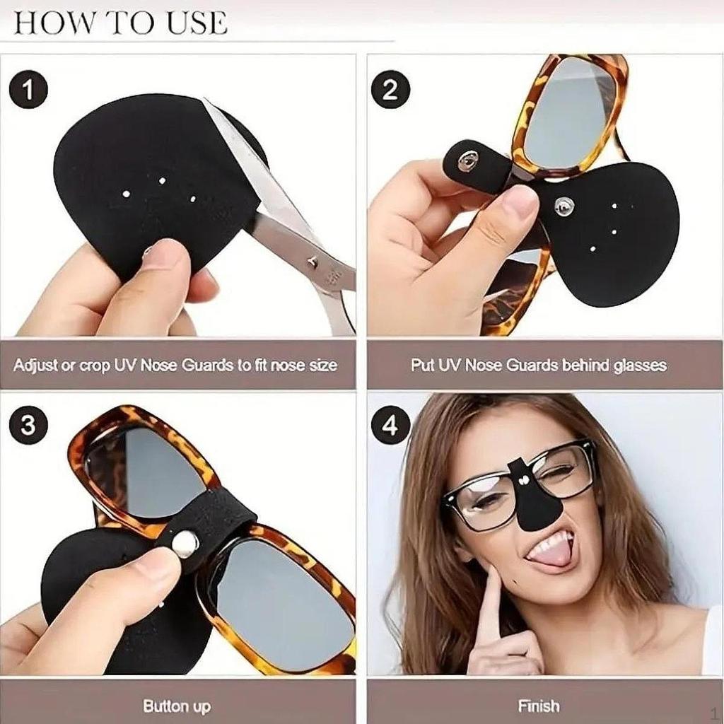 Sunglasses Nose Cover Outdoor Sports Fashion Comfortable Simple Sunblock Guard