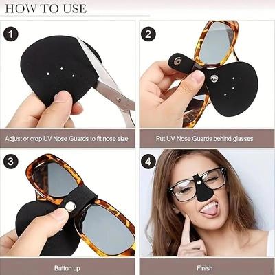 Sunglasses Nose Cover Outdoor Sports Fashion Comfortable Simple Sunblock Guard