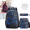 Unisex Academy-Style Student Backpack Set: Large Capacity, Comfortable for Junior & High School, Ideal for Casual Travel