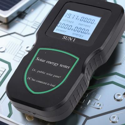 100W/200W/300W/500W Solar Panel Tester MPPT Photovoltaic Panel Multimeter Tester Tool for Testing Solar Panel Data
