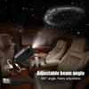 Car mounted starry sky top projection light, car interior LED ambient light, USB modified decoration, starry sky wireless night