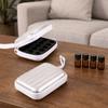 15 Grids Essential Oil Case Shockproof Moisture-proof Oils Storage Organizer Convenient Tinplate Nail Polish Storage Bag Home