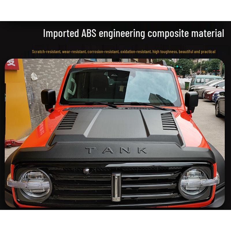 Tank 300 Hood Cover: Front End Protection and Gravel Guard Accessories