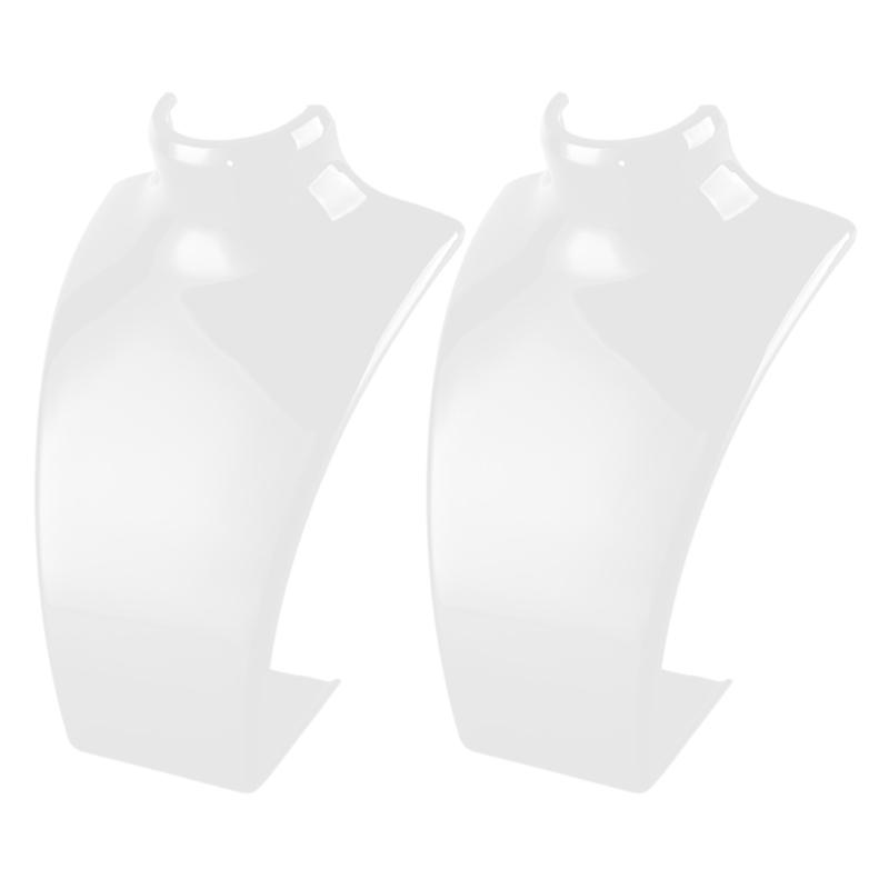2 Pieces Minimalist Jewelry Display Stands with Nonslip Base Secure Display for Various Environments