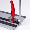 1PCS Alloy Steel Quick Ratchet Track Saw Guide Rail Clamp for MFT Table Guide Rail System Woodworking Clamp