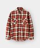 INDUST Big Check Ombre Snap Shirt_Purple