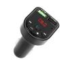 Transmisor Bluetooth Luz Ambiental Integrada Carga Rápida Llamadas Manos Libres Reproductor de Música MP3 para Coches