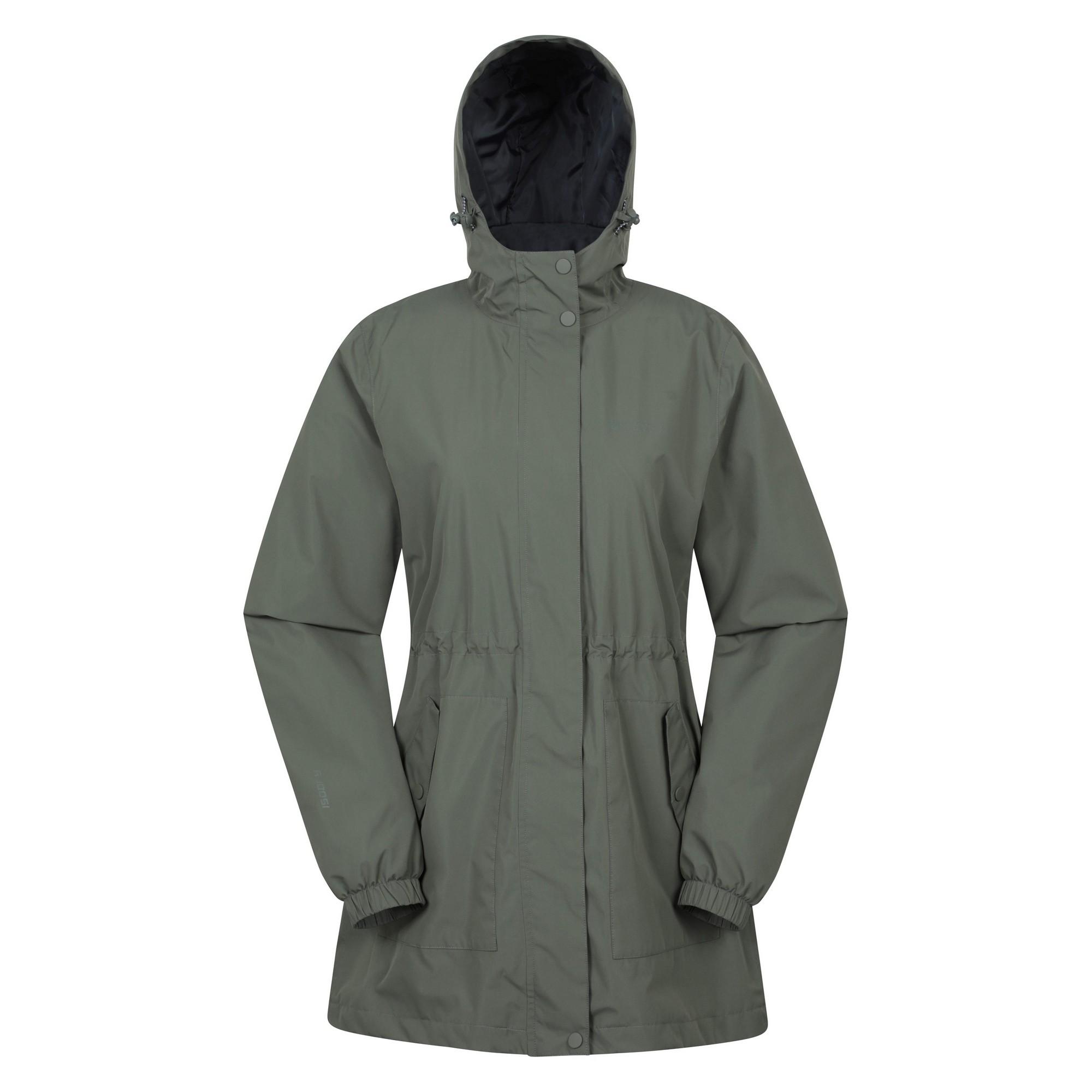 Chaqueta impermeable para mujer Mountain Warehouse 8 UK verde
