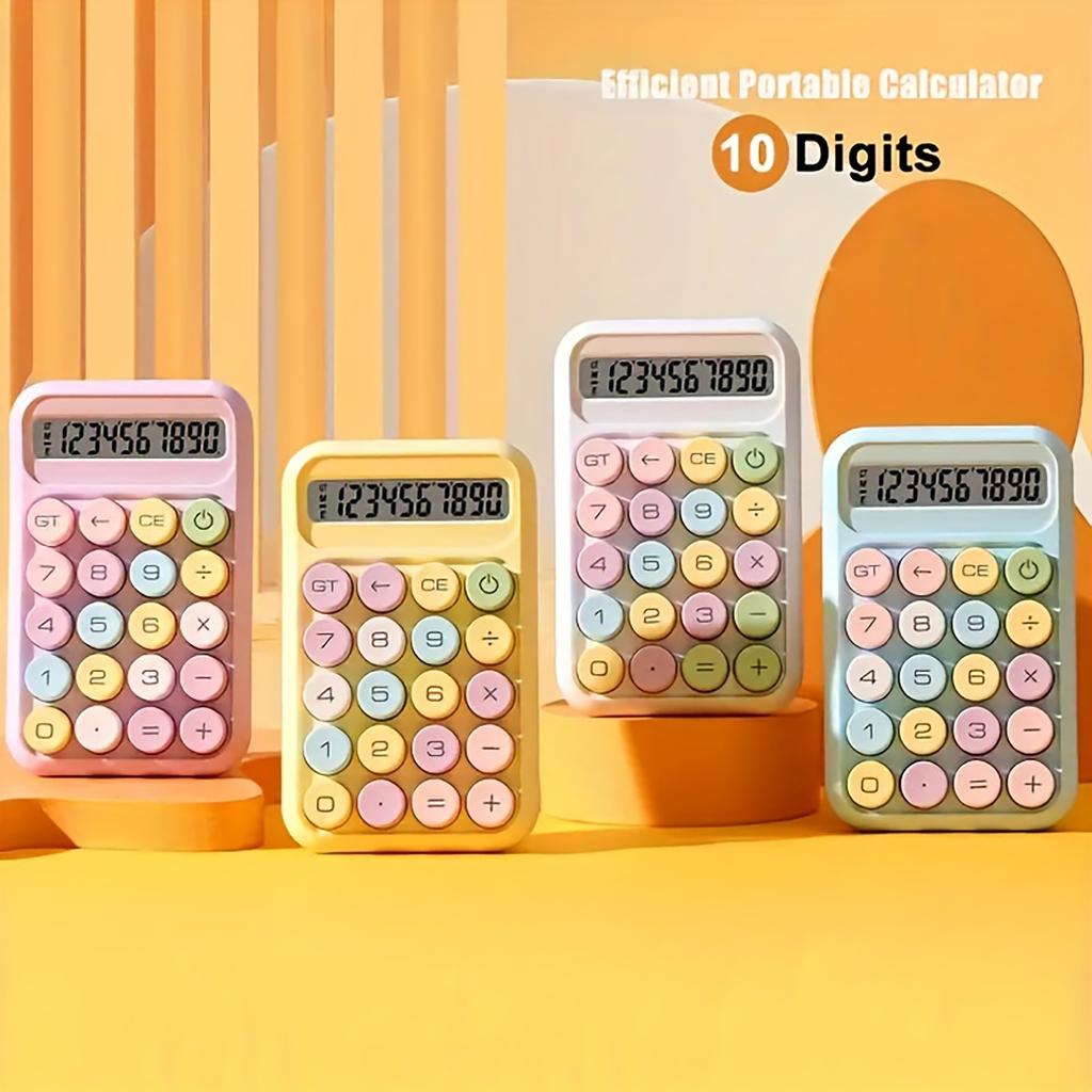 1pc Big Button Portable Children's Calculator-a Friendly Counting Tool Suitable for Children