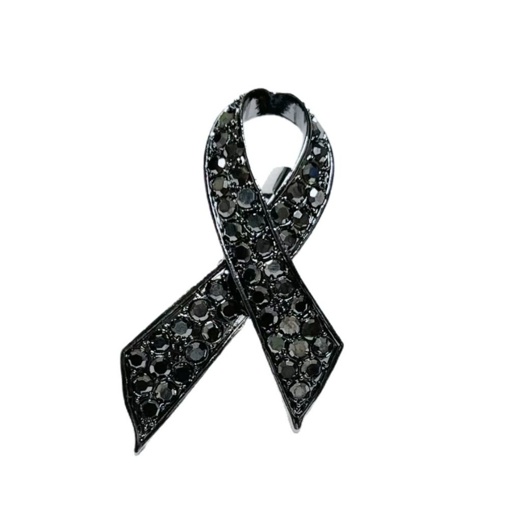 Nový Černý Pamětní Černý Odznak Suvenýr Odznak Smutku Královny Kamínky Slitina Černá Stuha Špendlík Na Brož Pro Pohřby a Smutek