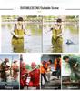 Thickened Waterproof Full-Body Waders: Fishing, Rain, and Lotus Root Digging Suit