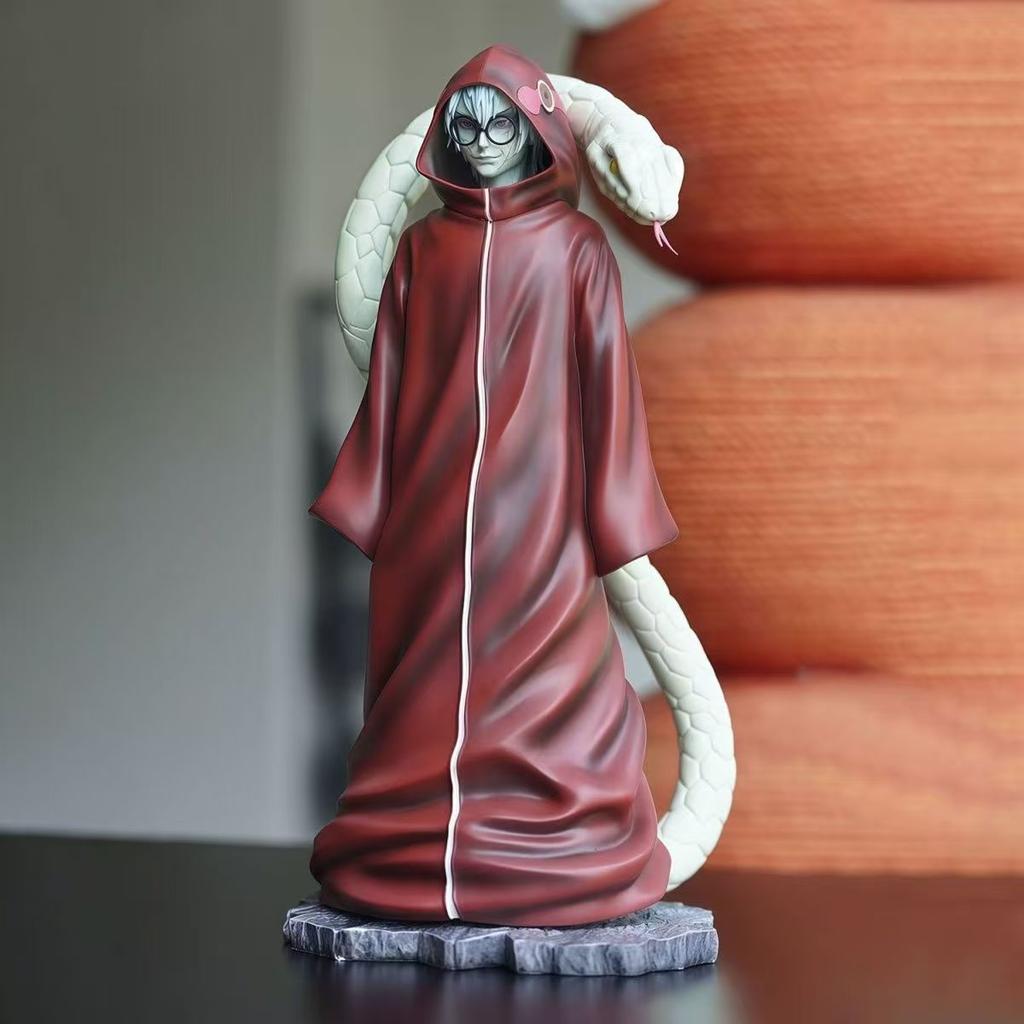Naruto 29cm/11.42Zoll Anime Yakushi Kabuto Uchiha Madara Figuren Tobi Naruto Uzumaki Saiyajin PVC Actionfiguren Kampfspielzeug Geschenke