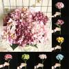 Artificial 46cm Hydrangea Fake Silk Flowers Bouquet Bridal Wedding Decor Home