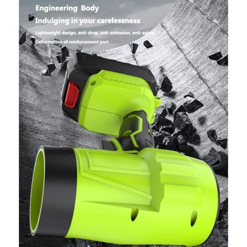 High Execution 21V Handheld Air Blower With 750g Wind Pressure And 130 Cubic Meters Per Moment Output For Outdoor Cleaning