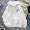 Sweat à capuche épais pour femme avec motif de lettres brodées et coupe ample