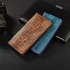 Ostrich Pattern Genuine Leather Flip Case For Moto Edge 30 40 50 60 60S 70 Pro Neo Fusion Ultra Cover Card Cases Scratch Proof