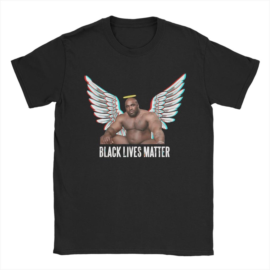 Unisex Unisexs Tshirt Barry Wood Vintage Pure Cotton Tees Short Sleeve Bobblehead Naked Black Guy Meme T Shirts Clothing Plus Size
