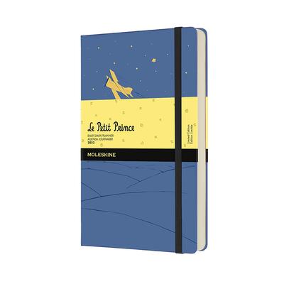 Moleskine The Little Prince Planner, 2022, January Start, 12-Month Daily Diary, Hardcover, Large Size (13cm W X 21cm H), Blue, DPP12DC3Y22