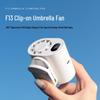 2026 Silent USB Clip-on Umbrella Fan - Handheld Outdoor Fan