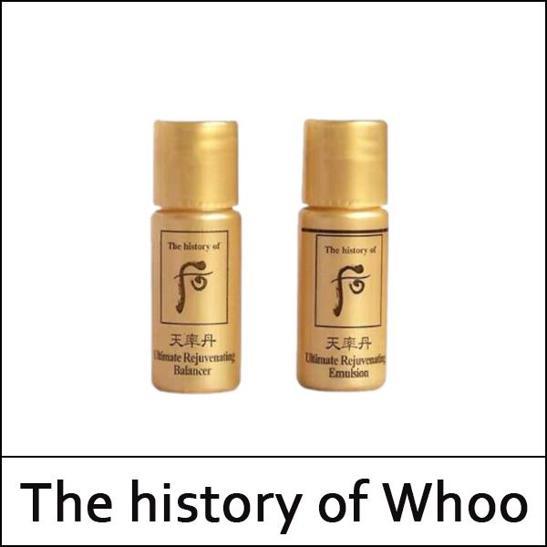 The history of whoo (sg) Cheonyuldan Ultime Réjuvénation Mini 30 Set (Lotion tonique 5ml*30 + Émulsion 5ml*30)
