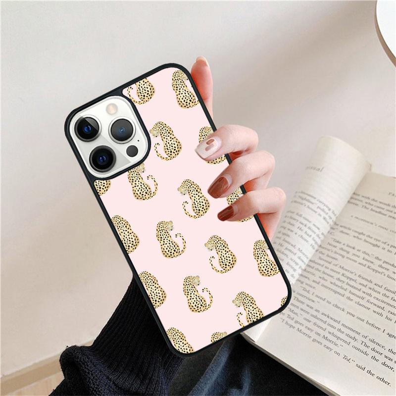 Tigers Cheetah Print Mobile Phone Cases Cover For iPhone 17 Air 16e 15 14 12 13 11 Pro MAX Apple Plus Coque