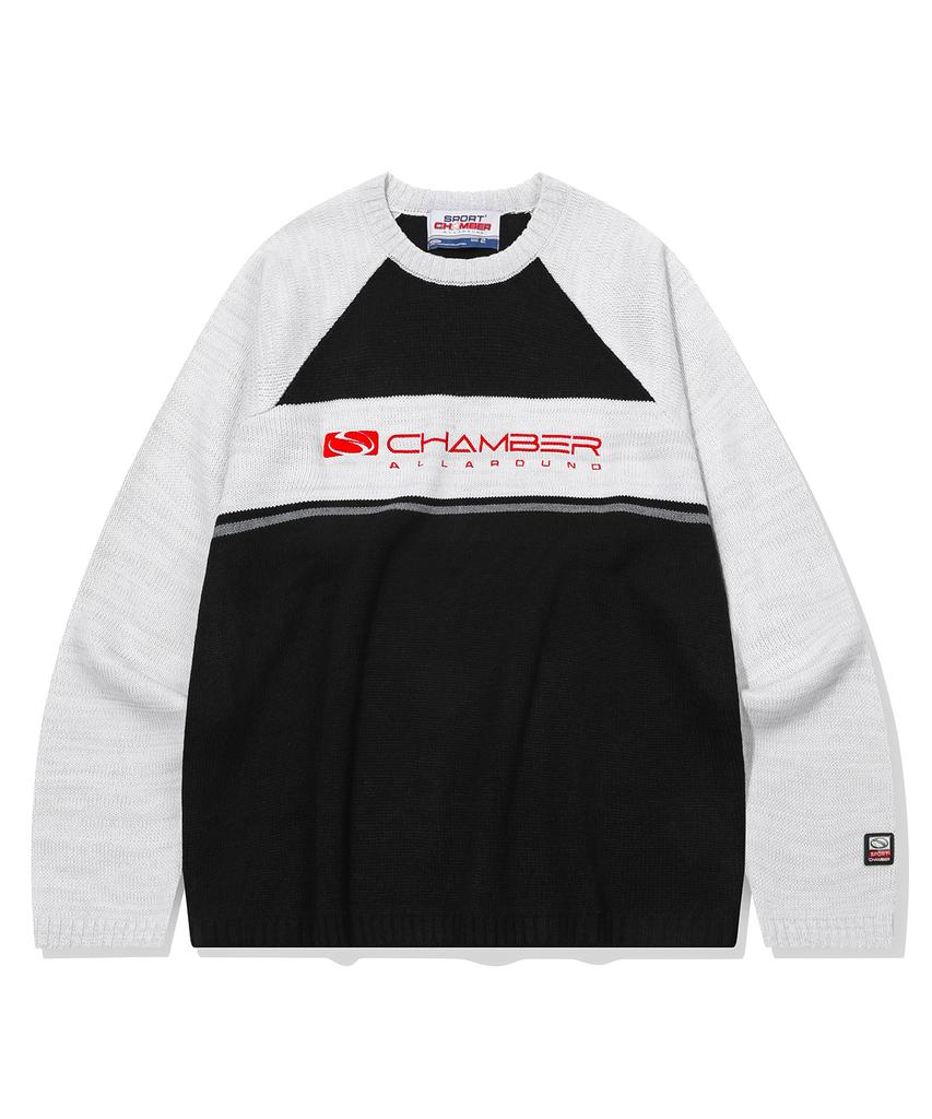 SPORT CHAMBER [Coca-Cola] Sweater (Black)