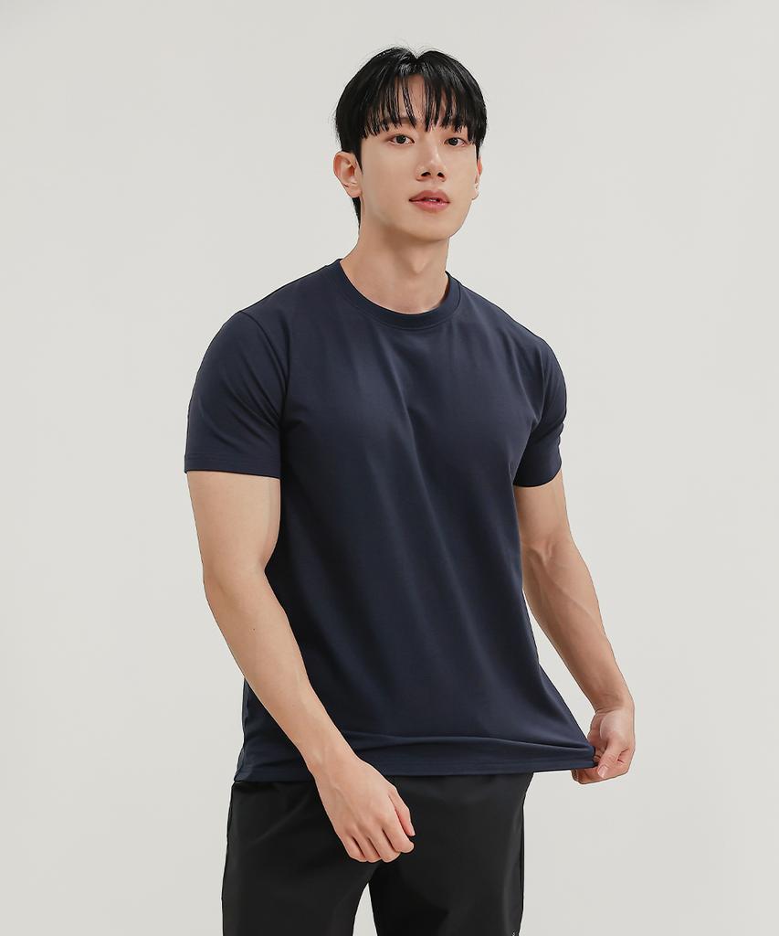 Moldeun Standard Muscle Fit Plain T-Shirt (Type A)