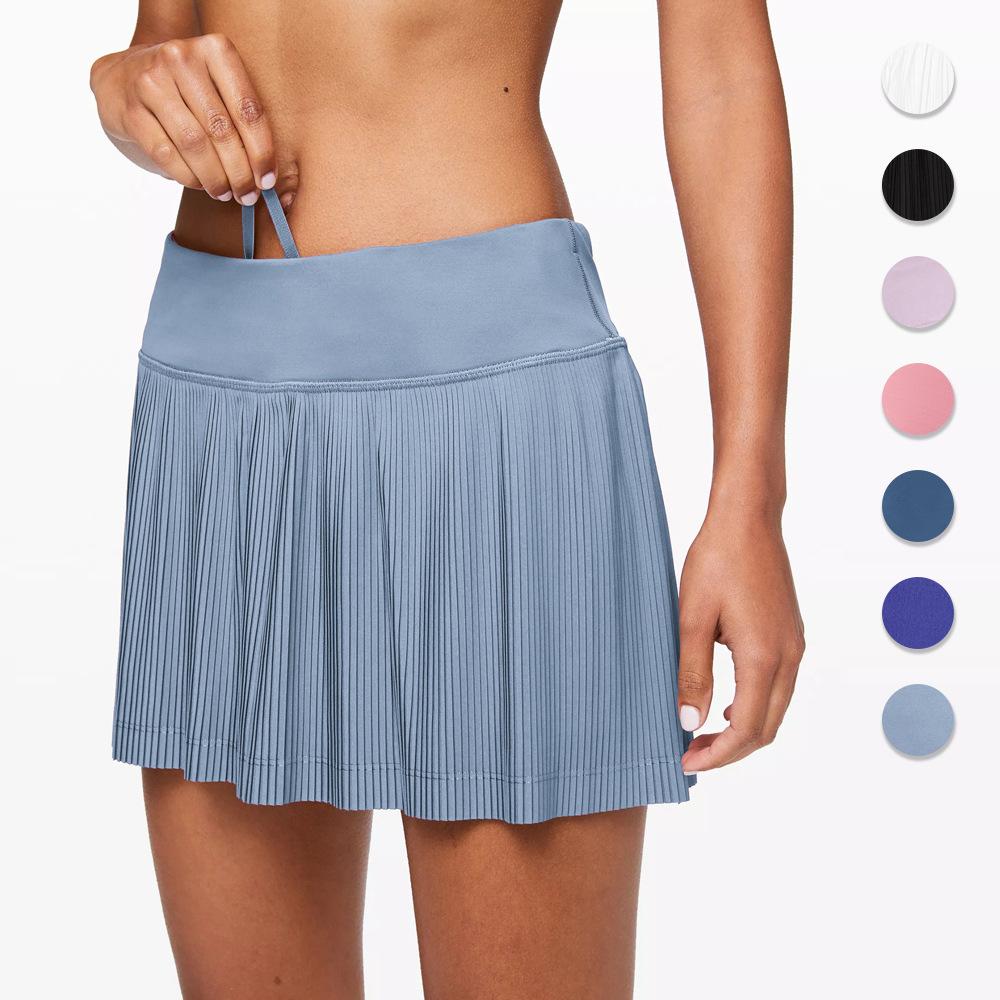 

Плиссированная юбка Юбка для бега Защищающие от света Быстросохнущие Леггинсы Спортивная юбка Юбка для тенниса XXL